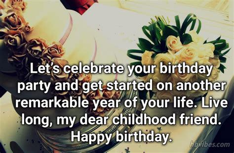 110 Best Birthday Wishes For Childhood Friend