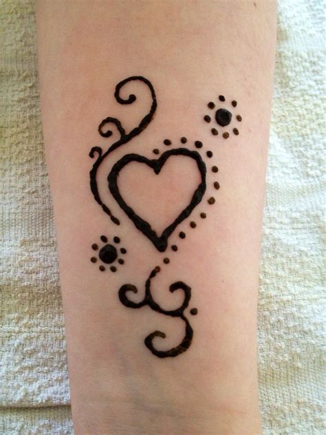 Heart Henna Henna Designs Easy Cute Henna Tattoos Beginner Henna