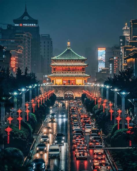 Xian Chinas Ancient Capital City Cities Buildings Photography