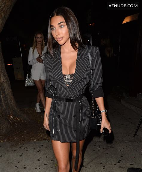 Chantel Jeffries Sexy Leaves The Imagine Ball In West Hollywood Aznude