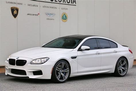 2014 Bmw M6 Gran Coupe 29674 Miles Alpine White 4d Sedan 44l V8 32v