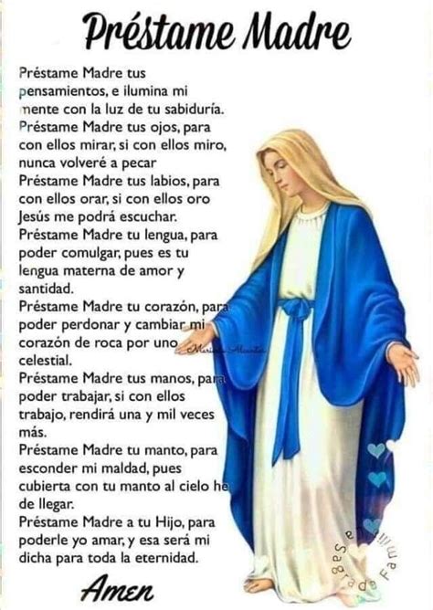 Pin De Lidia Ruiz En Ave María Llena De Gracia Oraciones Catolicas