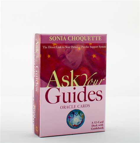 Ask your guides oracle cards a 52 card deck with guide book by sonia choquettesong: Tarotshop - Ask your guides oracle cards