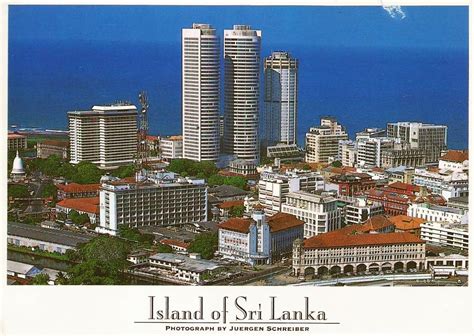 Postcards On My Wall Colombo City The Island Of Sri Lanka