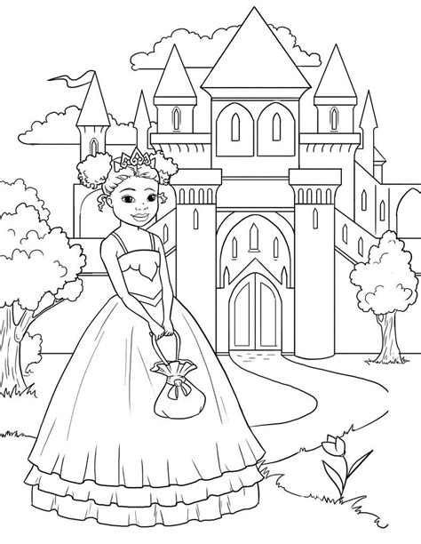 Im A Pretty Princess Free Coloring Pages Princess Coloring Pages