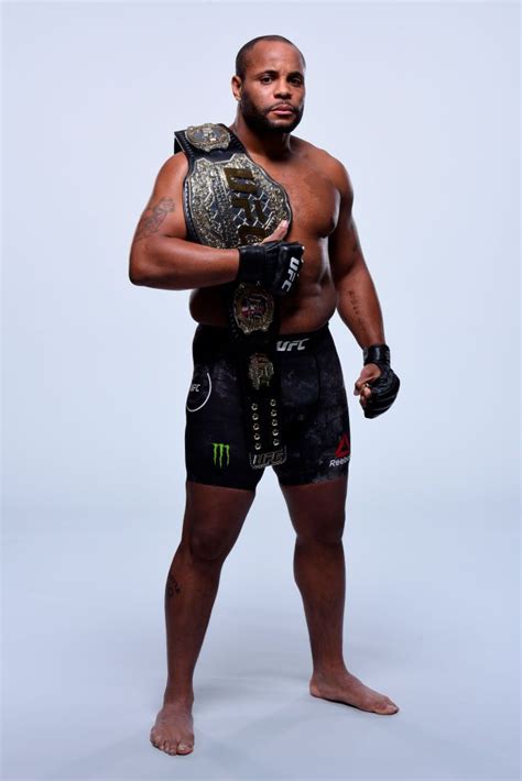 Daniel Cormier Poses For A Portrait During A UFC Photo Session On Daniel Cormier Ufc