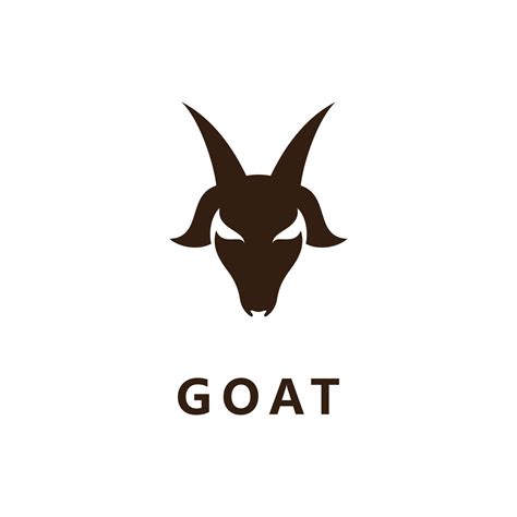 Goat Logo Icon Vector Template 4903662 Vector Art At Vecteezy