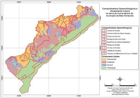 9° sinageo características geomorfológicas e zoneamento urbano nos domínios da serra do curral