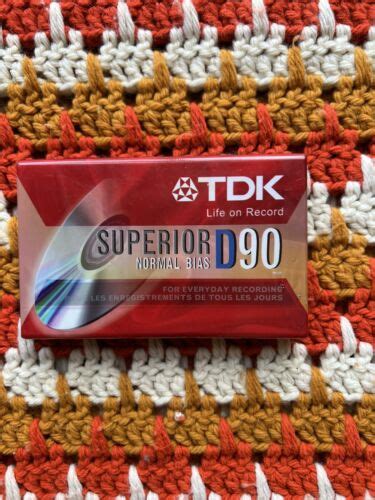 Tdk Superior D90 Normal Bias Blank Cassette Tape Ebay