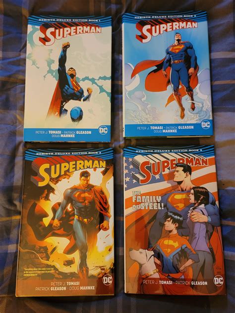 Collection Superman Rebirth Deluxe Edition Books 1 4 Picked Up Today