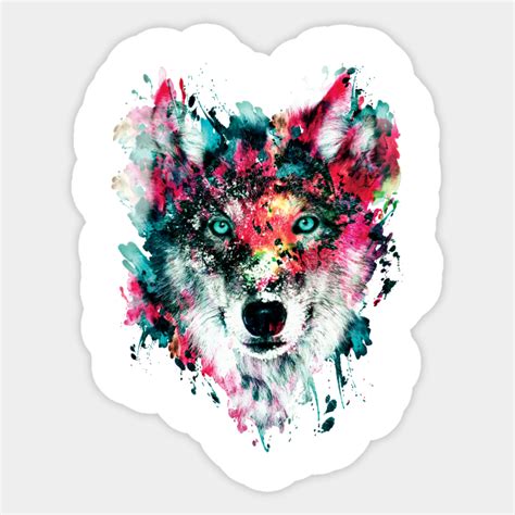 Wolf Wolf Sticker Teepublic