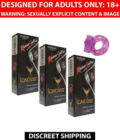 Kamasutra Extra Time Longlast Condoms And Vibrating Ring Pack Of 1 Buy Kamasutra Extra Time