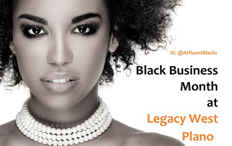 Black Business Month At The Upscale Legacy West Village In Plano