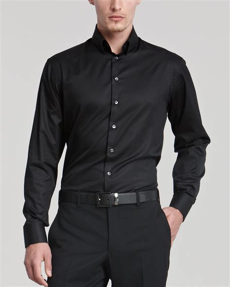 Seriously Facts About Black Dress Shirts An All Black Look Is