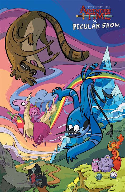 Adventure Time Regular Show 3 Main And Mix Cover Fresh Comics