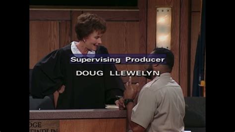 Judge Judy And Officer Byrd Talk After Case Ends 1997 Youtube