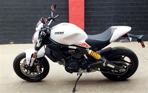 New 2019 Ducati Monster 797 White Motorcycle In Denver 19d72 Erico