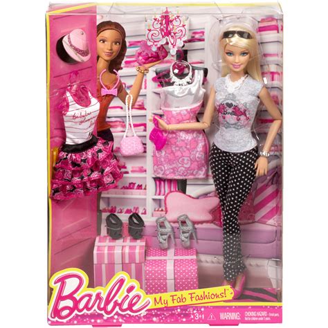 Barbie Doll And 2 Fashions