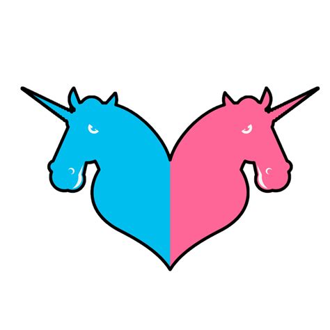 Unicorn Sticker LGBTQ Queer Bisexual Pride Laptop Decal Etsy
