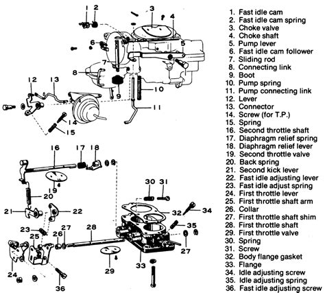 Toyota K Carburetor Vacuum Diagram