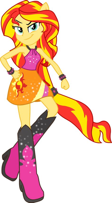 Eqg Sunset Shimmer Rainbow Rocks By Seahawk270 On Deviantart