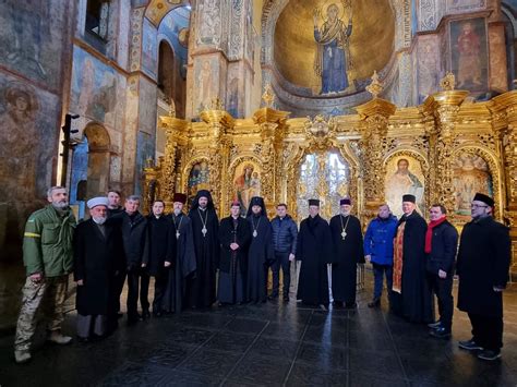A Prayer For Ukraine Held In St Sophia Cathedral Despite The Shelling