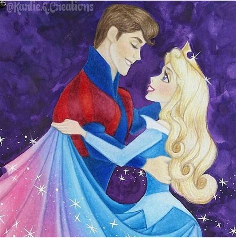 Princess Aurora And Prince Philip Having A Romantic Dance Bella
