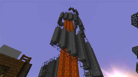 Lava Tower Minecraft Project