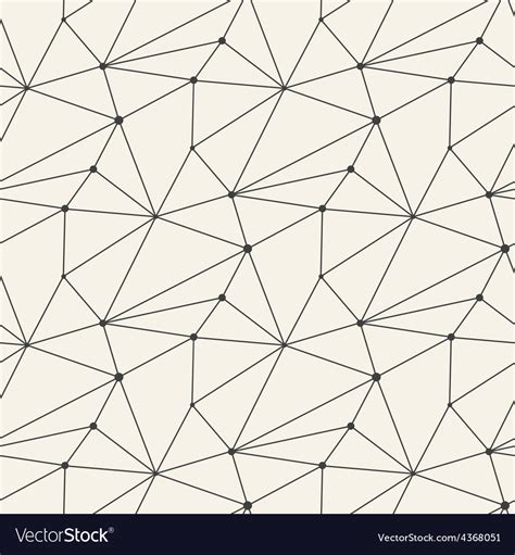 Seamless Line Pattern Tile Background Geometric Vector Image