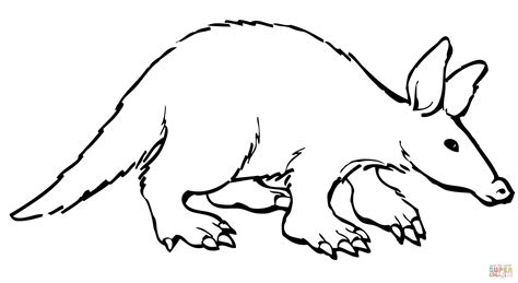196 просмотров • 7 мар. Aardvark coloring page | Free Printable Coloring Pages
