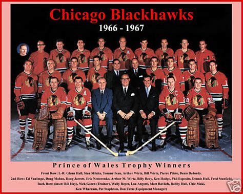 The national hockey league (nhl; 1966-67 Chicago Black Hawks season | Ice Hockey Wiki ...