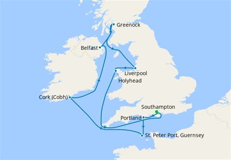 Ireland And Scotland From Southampton Princess Cruises 29th September