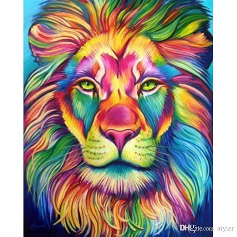 Voir plus d'idées sur le thème coloriage le roi lion, coloriage, dessin coloriage. Acheter Lion Tête 5D Bricolage Diamant Peinture Pleine ...