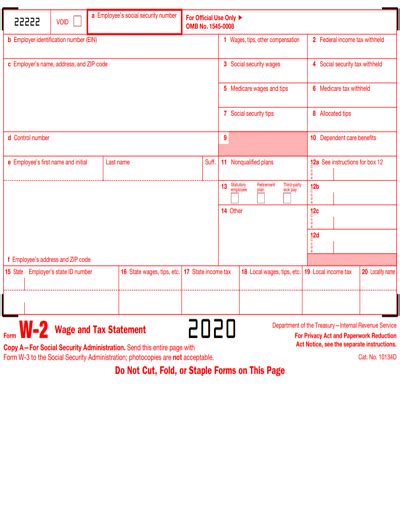The most secure digital platform to get legally binding, electronically signed documents in just a few seconds. IRS W-2 Form - Free Download, Create, Edit, Fill and Print ...