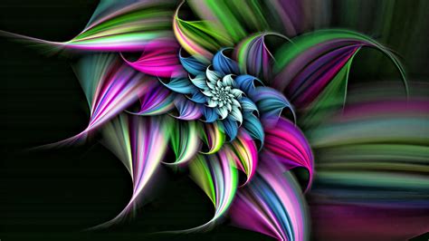 Cool Abstract Flower Wallpaper Hd Pixelstalknet