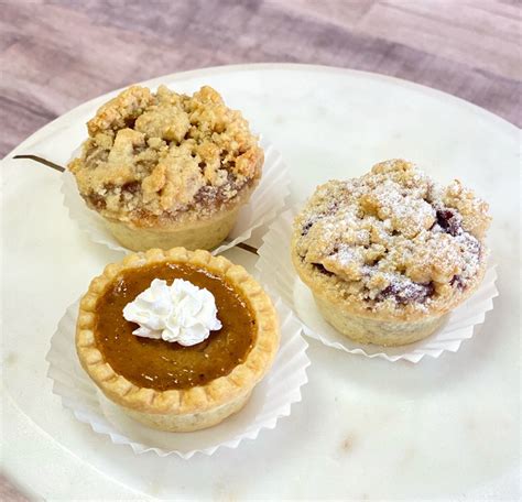 Scrumptious Mini Pies Assorted Flavors Sweet Traders