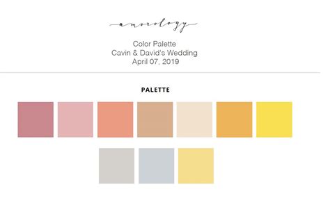 April Color Palette