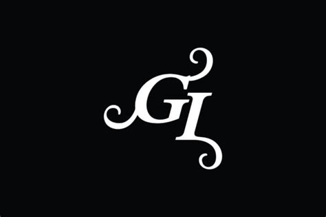 Monogram Gi Logo V2 Graphic By Greenlines Studios · Creative Fabrica