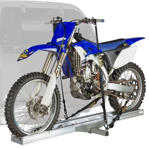 Trailer Hitch Motorcycle Carrier Dirtbike Mount Rack Ramp Hauler Bike