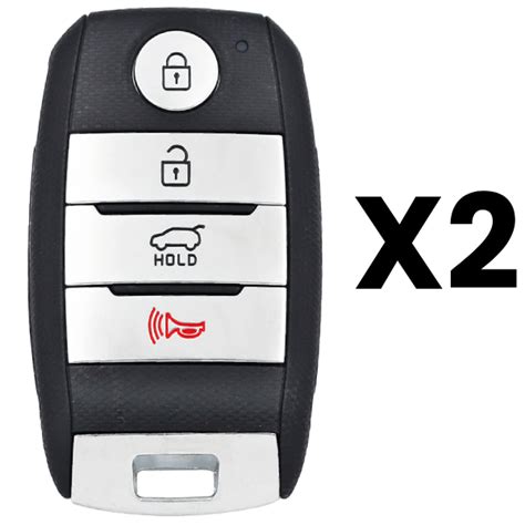 Kia Optima 4 Button Smart Key Fcc Sy5xmfna04 Pn 95440 2t510 Pack Of 2