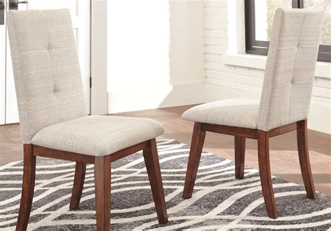 Dylin white faux leather upholstered dining chairs (set of 2). Centiar Upholstered White Dining Chair | Evansville ...