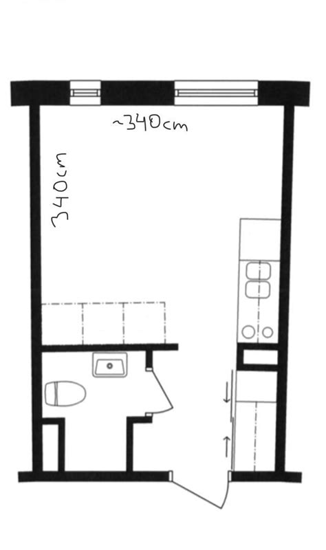 How Would You Layout This Small Student Studio 18sqm195sqft