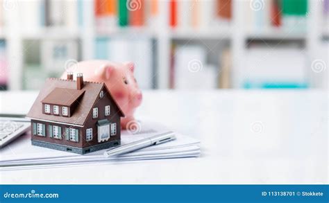 Real Estate Home Loan And Mortgages Stock Image Image Of Mortgage