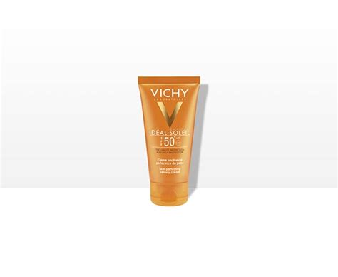 velvety cream spf50 ideal soleil vichy laboratoires cosmetics beauty products face care