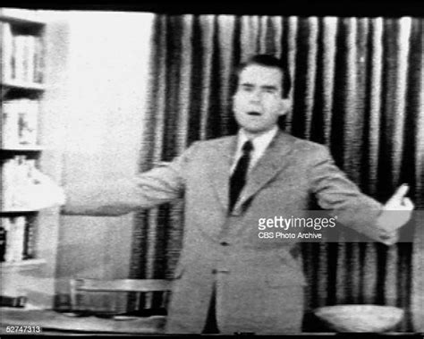 Checkers Speech Photos And Premium High Res Pictures Getty Images