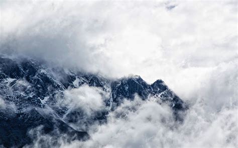 Clouds Over The Caucasus Mountains Mac Wallpaper Download Allmacwallpaper