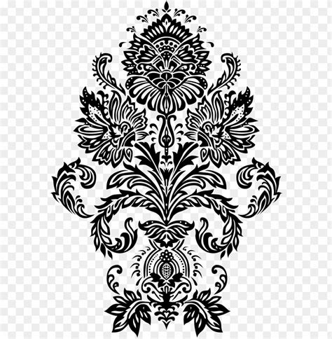 Intricate Victorian Pattern Victorian Design Digi Flower Victorian