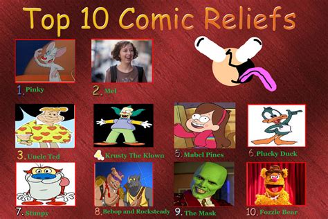 My Top 10 Favorite Comic Reliefs By K Dog0202 On Deviantart