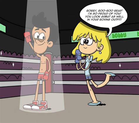 The Loud House Boxer Bobby And Lori Request By Underloudf On