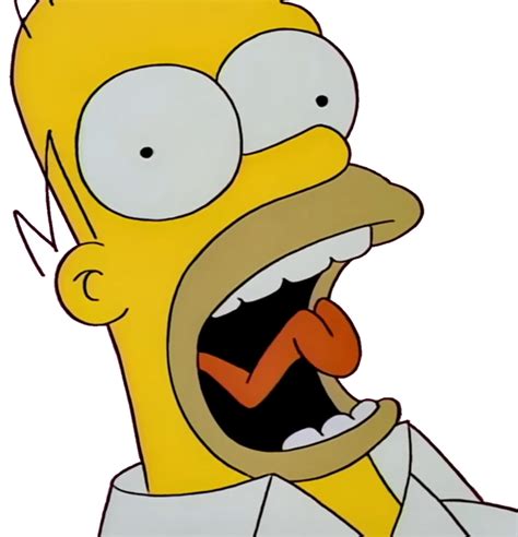 Homer Simpson Screaming By Wessieboi99 On Deviantart